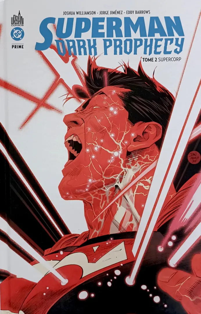 Couverture de l'album Superman - Dark Prophecy Tome 2 Supercorp