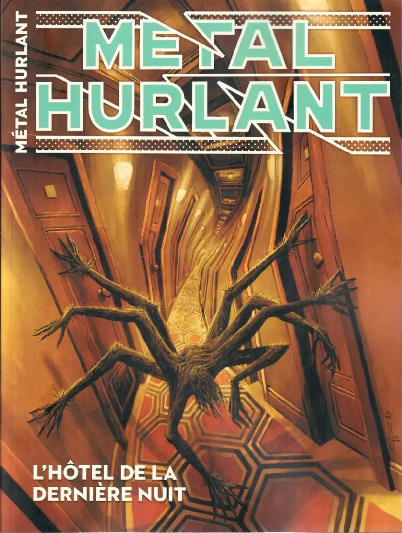 Couverture de l'album Métal Hurlant N° 17 L'hôtel de la dernière nuit
