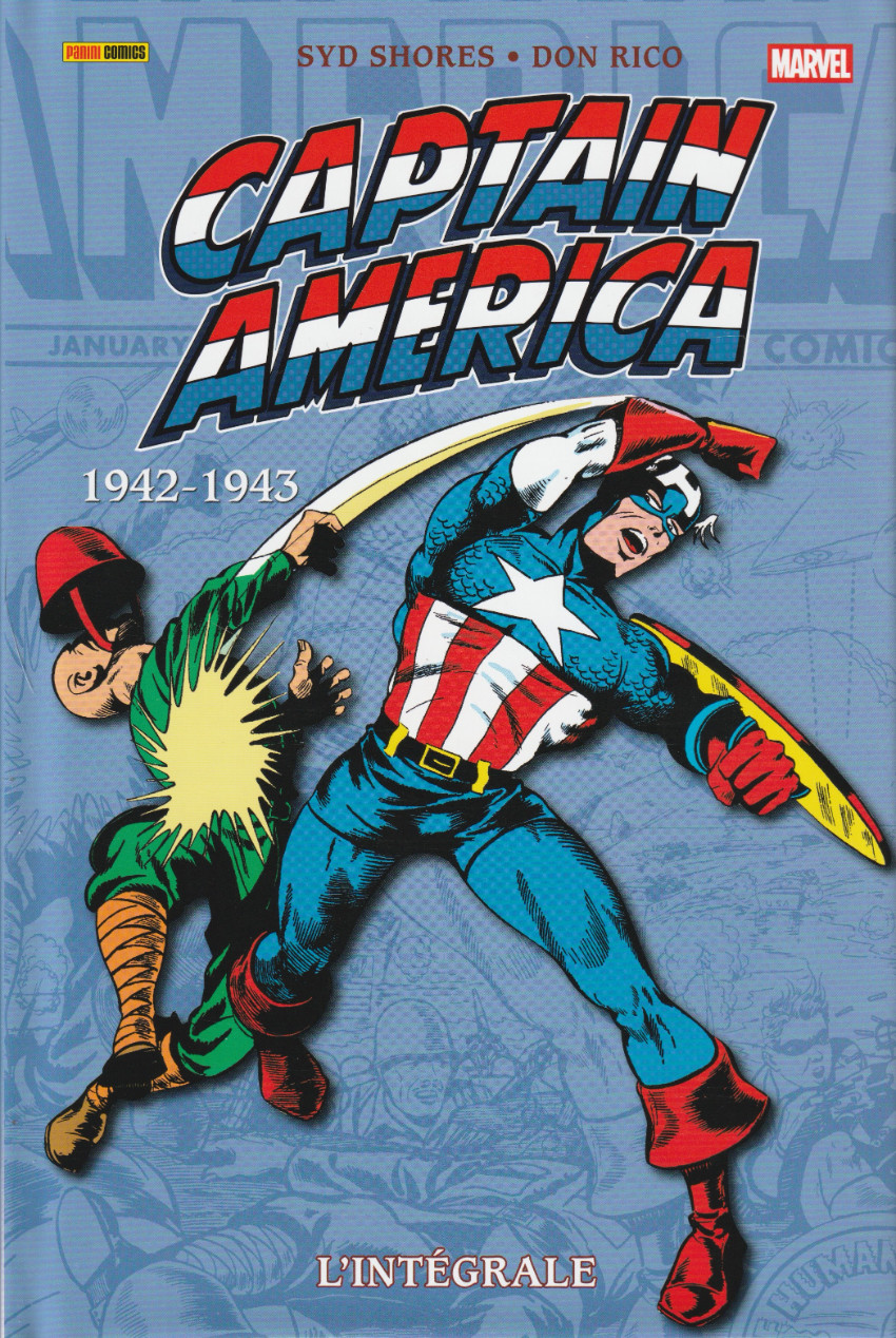 Couverture de l'album Captain America - L'intégrale Tome 22 1942-1943