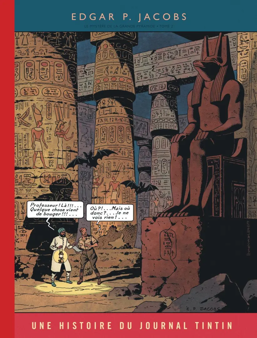 Couverture de l'album Blake et Mortimer Tome 5 Le Mystère de la Grande Pyramide - Tome 2