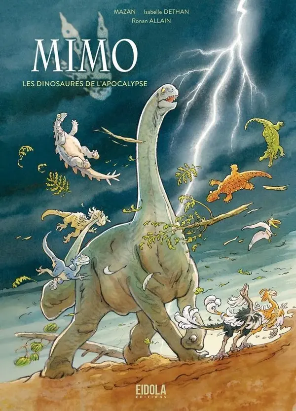 Couverture de l'album Mimo III Les dinosaures de l'apocalypse