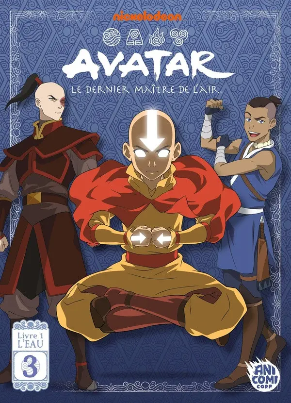 Couverture de l'album Avatar, le dernier maître de l'air Livre 1 L'Eau 3