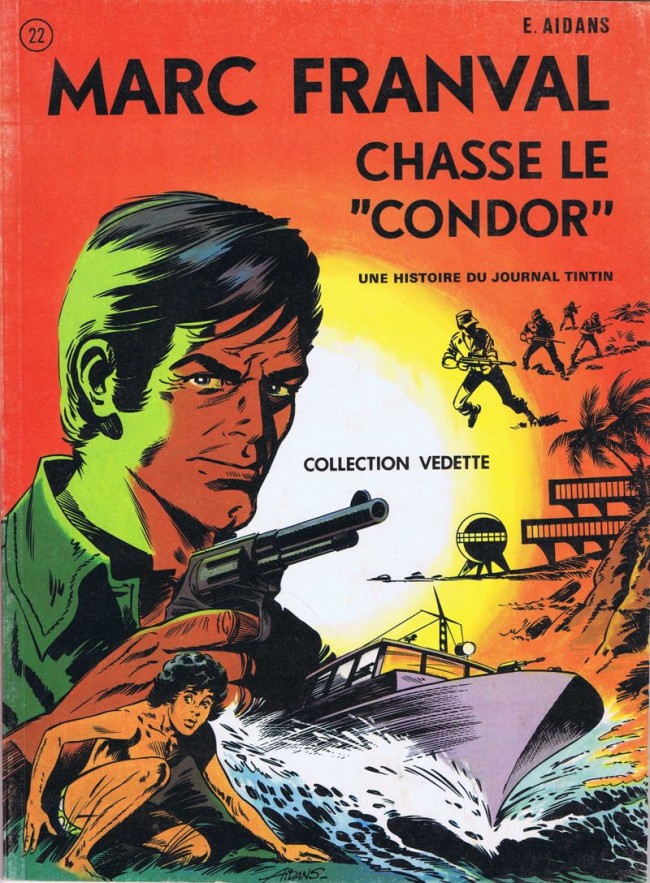 Couverture de l'album Les Franval Tome 8 Marc Franval chasse le Condor