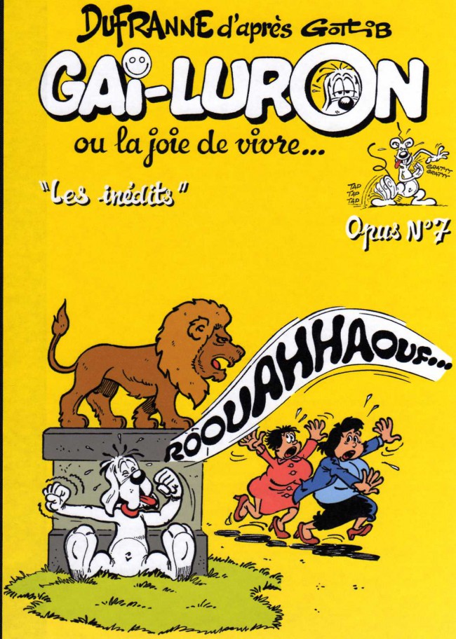 Couverture de l'album Gai-Luron Tome 7 Les inédits - Opus N°7