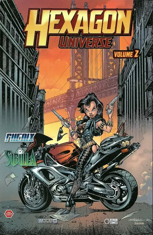 Couverture de l'album Hexagon universe Tome 2 Phénix / Sibilla