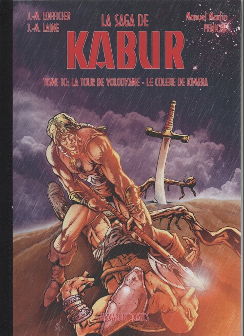 Couverture de l'album Kabur Tome 10 La tour de Volodyane - La colère de Kimera