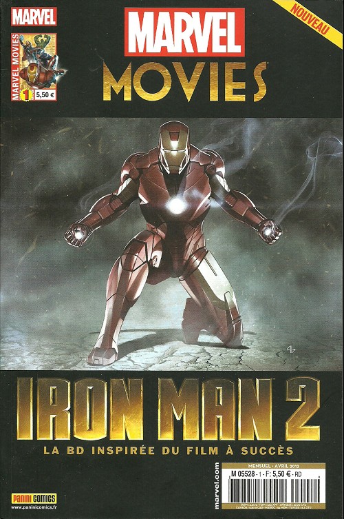 Couverture de l'album Marvel Movies Tome 1 Iron Man 2