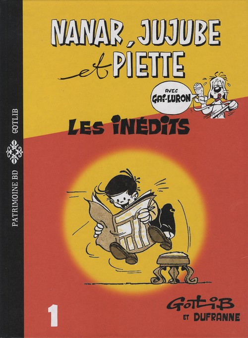 Couverture de l'album Nanar, Jujube et Piette Les inédits Tome 1