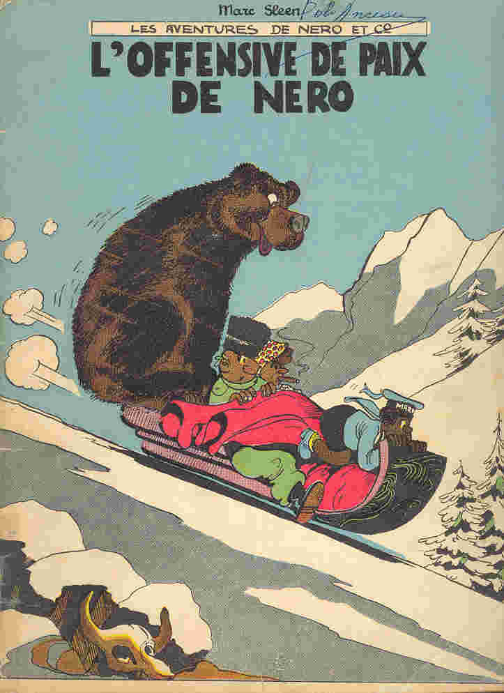 Couverture de l'album Les Aventures de Néron et Co Éditions Samedi Tome 8 L'offensive de paix de Néro