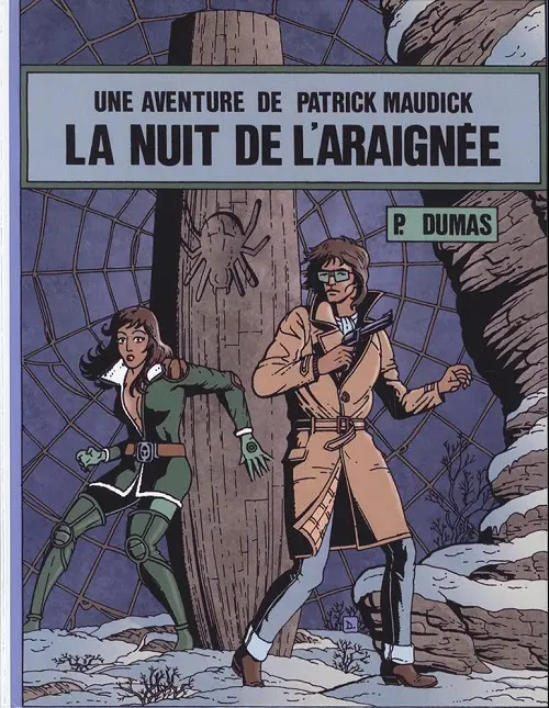 Couverture de l'album Une aventure de Patrick Maudick Tome 3 La nuit de l'araignée