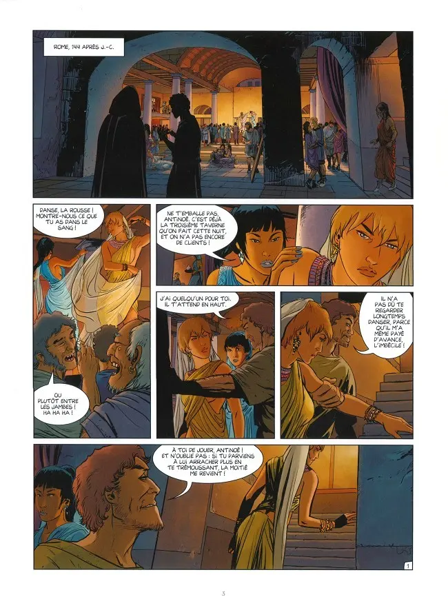Planche de l'album Cassio Tome 6 L'appel de la souffrance