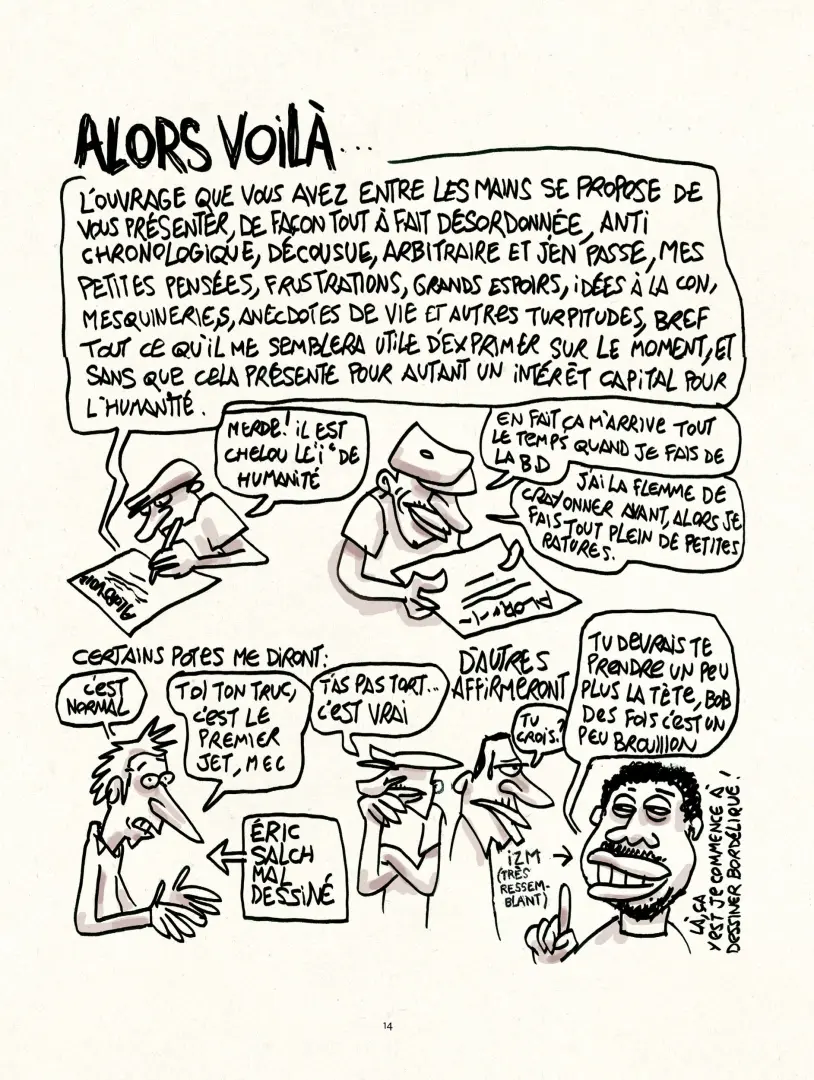 Planche de l'album Bonjour vieillesse Chroniques d'un quadra vénèr