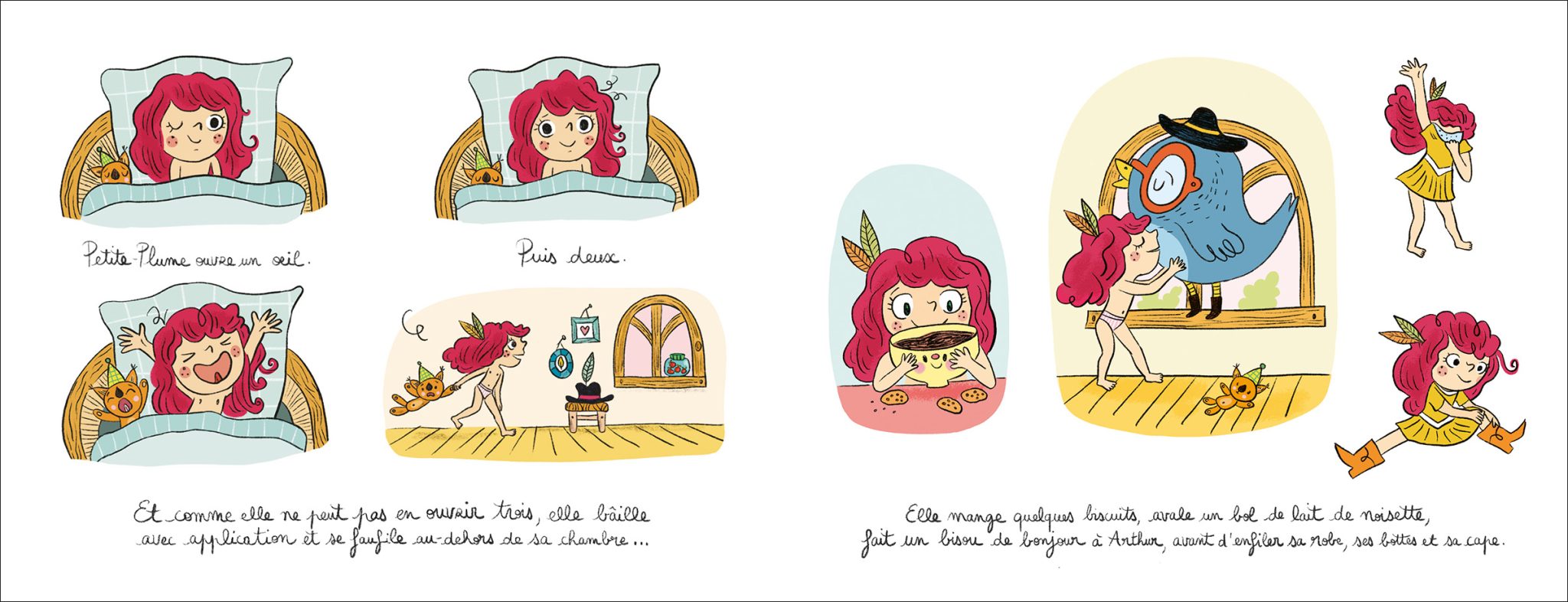 Planche de l'album Petite-Plume Fée archimagique !