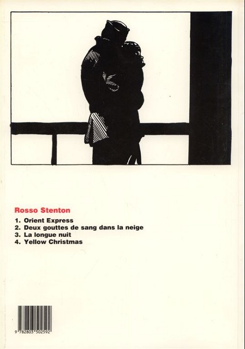 Verso de l'album Roscoe Stenton Tome 4 Yellow Christmas