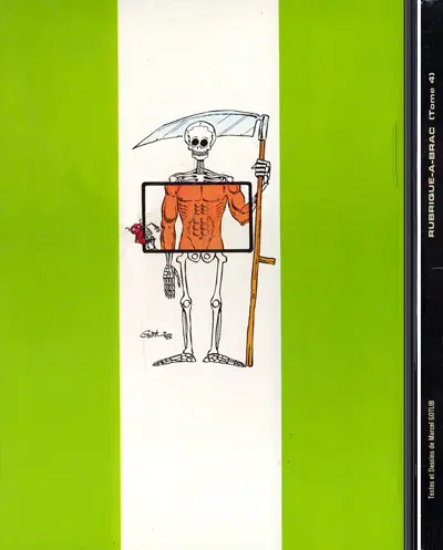 Verso de l'album Rubrique-à-Brac Tome 4