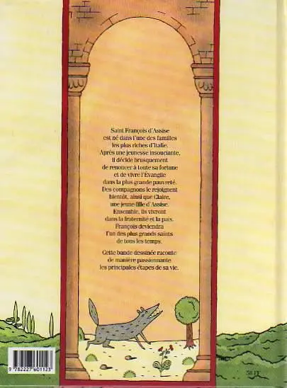Verso de l'album Les Chercheurs de Dieu Tome 7 Saint François d'Assise - Le chevalier de Dieu