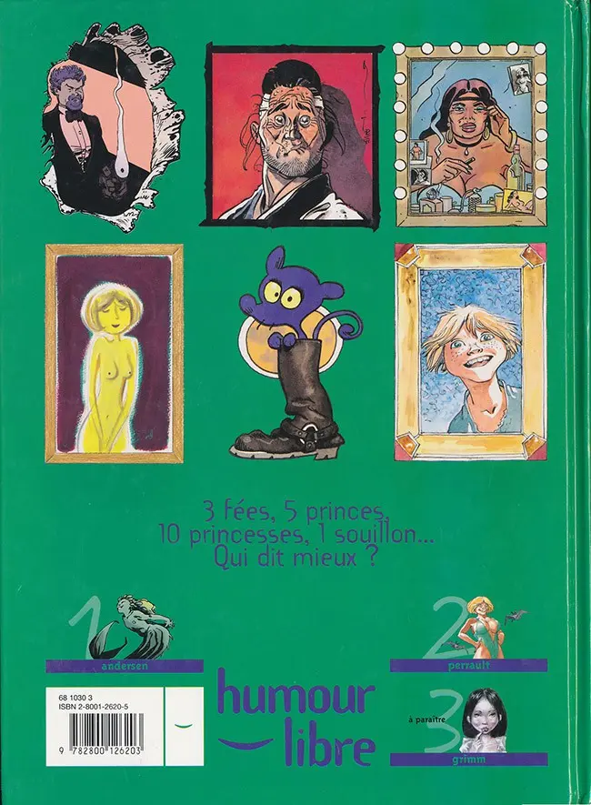 Verso de l'album Sales petits contes Tome 2 Perrault