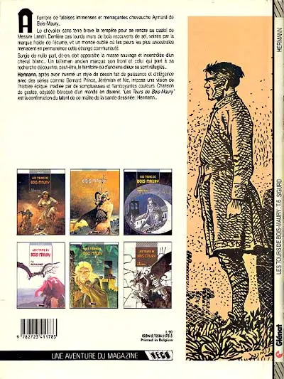 Verso de l'album Les Tours de Bois-Maury Tome 6 Sigurd