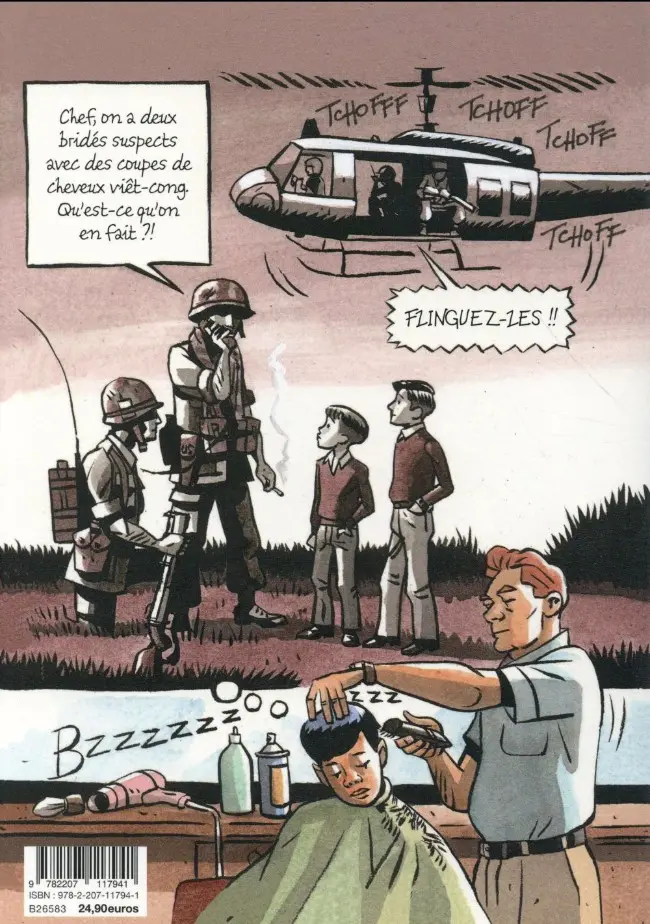 Verso de l'album Une si jolie petite guerre Tome 2 Give peace a chance