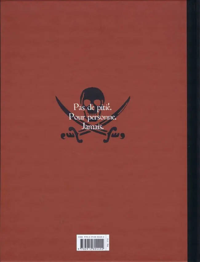 Verso de l'album Barracuda Tome 1 Esclaves