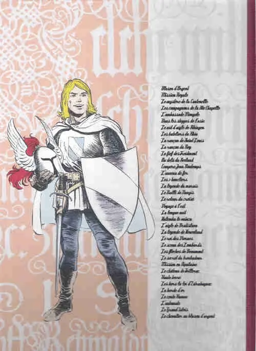 Verso de l'album Blason d'Argent Tome 8 L'aigle de Bratislava