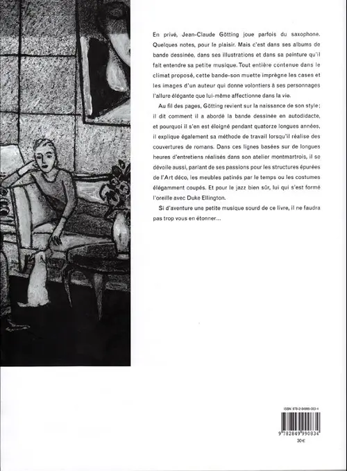 Verso de l'album Götting par Philippe Muri