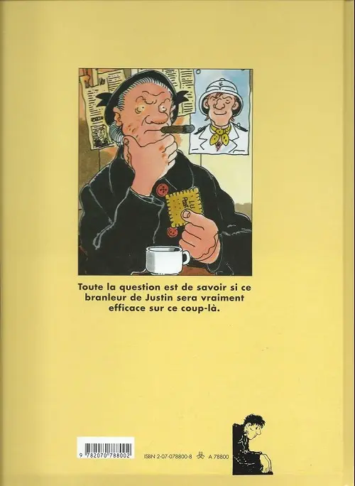 Verso de l'album La Débauche