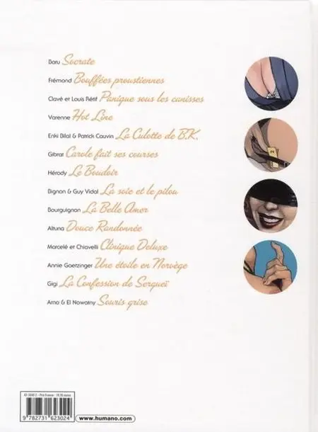 Verso de l'album Fripons Tome 3 Dessous fripons