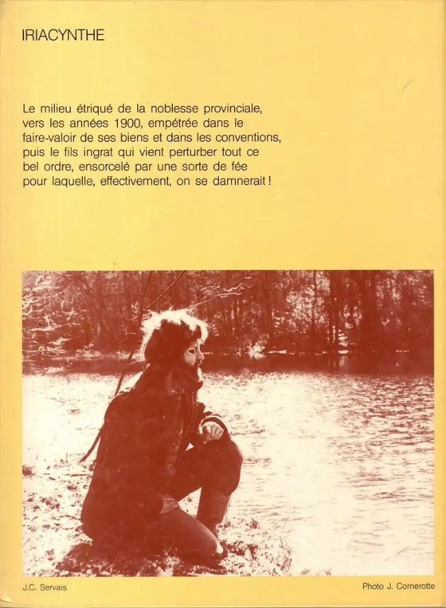 Verso de l'album Iriacynthe Tome 1