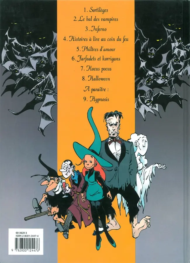 Verso de l'album Mélusine Tome 4 Histoires à lire au coin du feu