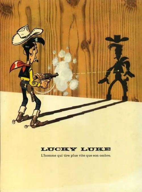 Verso de l'album Lucky Luke Tome 33 Le Pied-Tendre