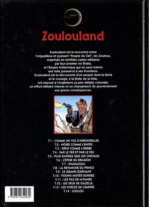 Verso de l'album Zoulouland Tome 14 Loulou