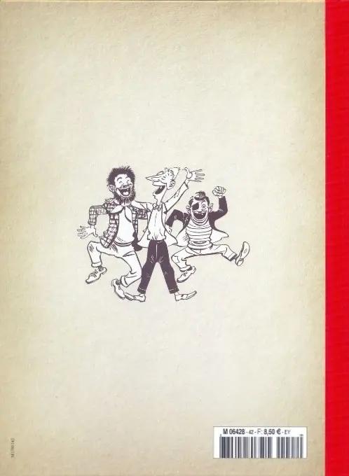Verso de l'album Les Pieds Nickelés - La collection Tome 43 Les Pieds Nickelés font BOUM !