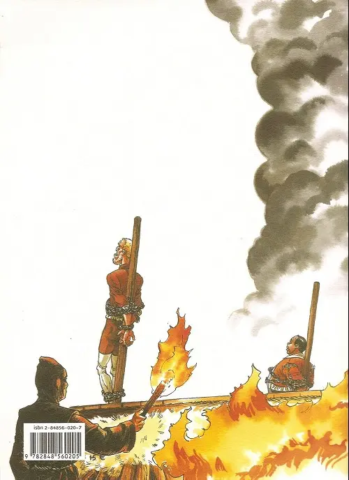 Verso de l'album La Bouchère Tome 2 La bouchère au bûcher