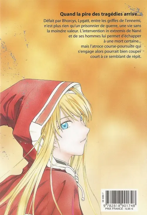 Verso de l'album Broken blade 7