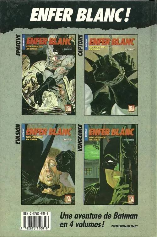 Verso de l'album Super Héros Tome 20 Batman : Happy birthday !