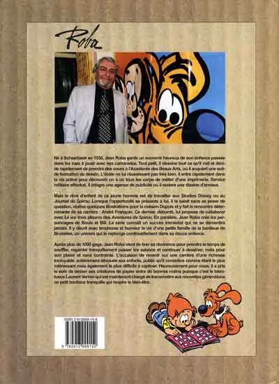 Verso de l'album Roba