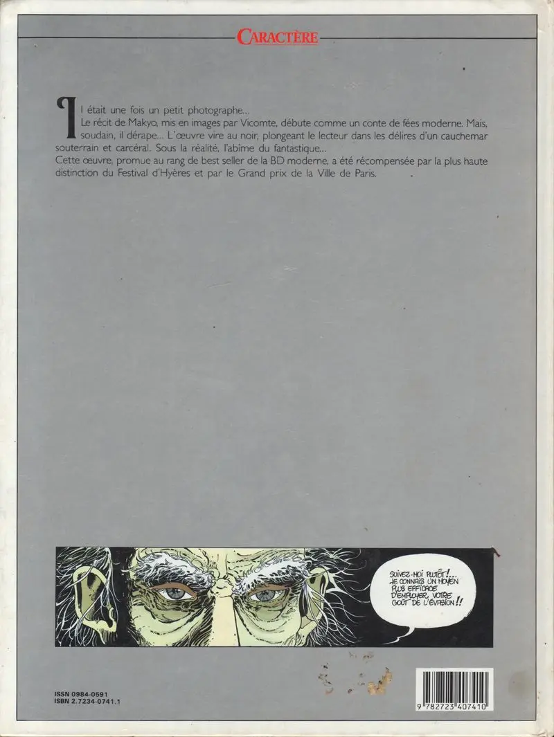 Verso de l'album Balade au Bout du monde Tome 1 La prison