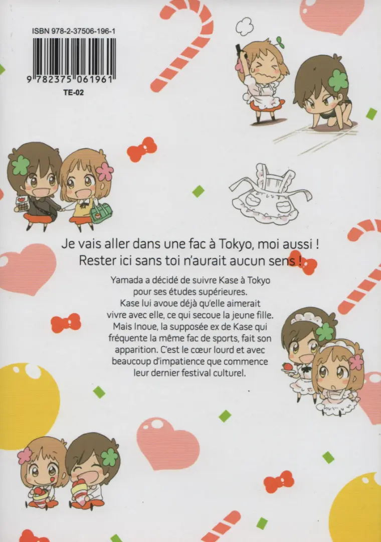 Verso de l'album Kase-San 4 Kase-san et le tablier