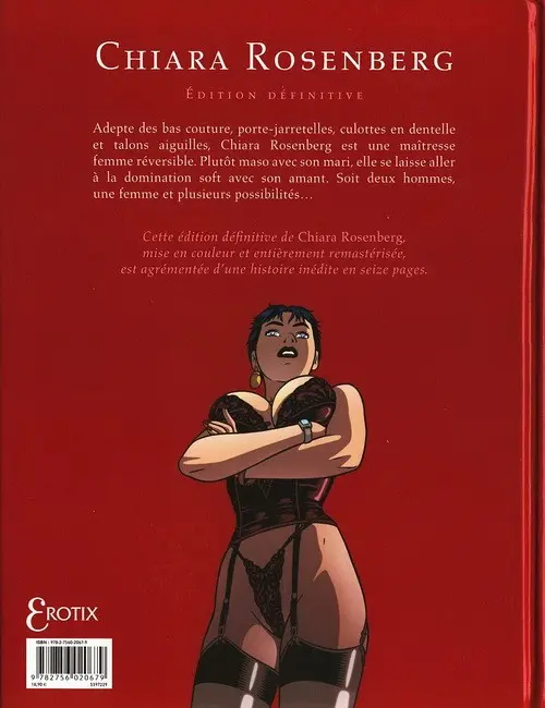 Verso de l'album Chiara Rosenberg La double vie d'une dominatrice