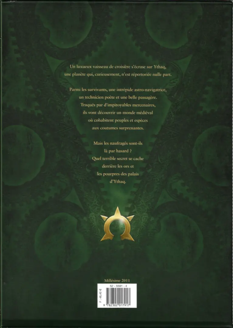 Verso de l'album Les Naufragés d'Ythaq Coffret Intégrale Volume 3 Tomes 7 à 9