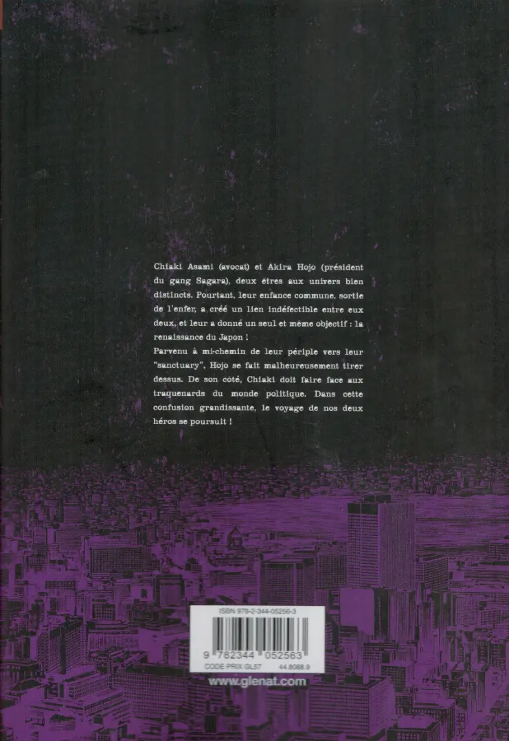 Verso de l'album Sanctuary 4