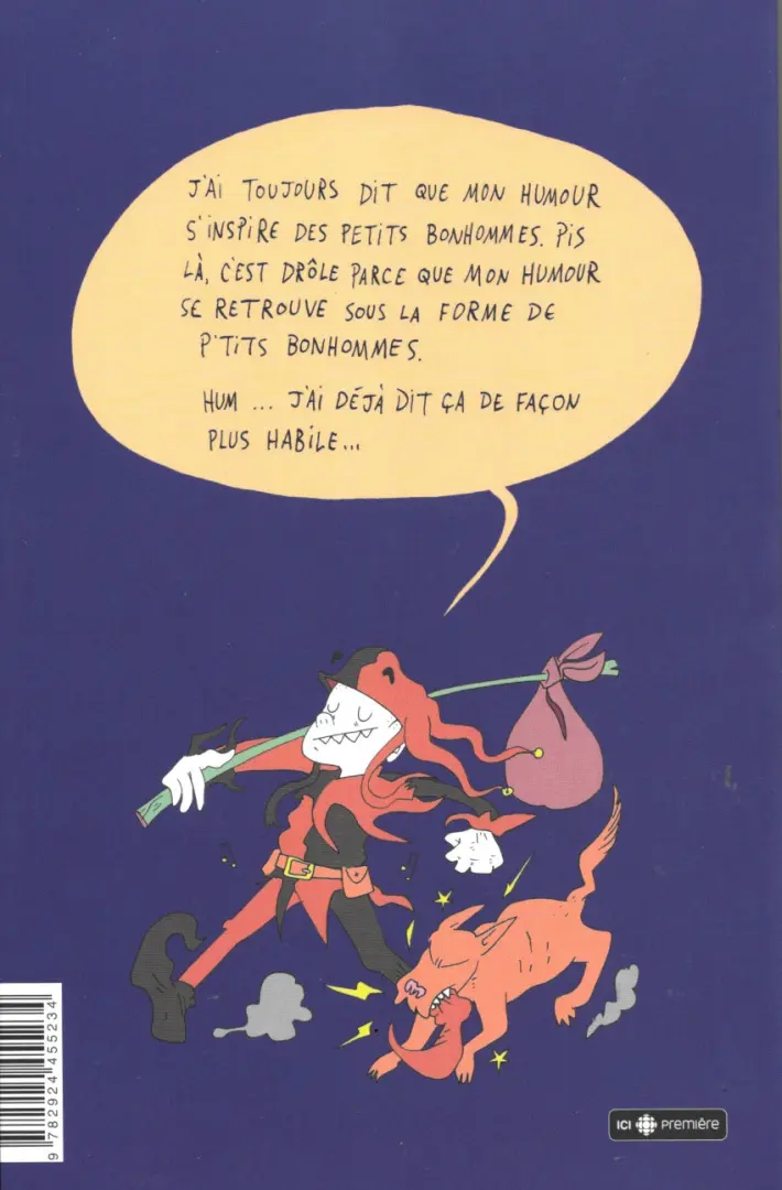 Verso de l'album Les pires moments de l'histoire