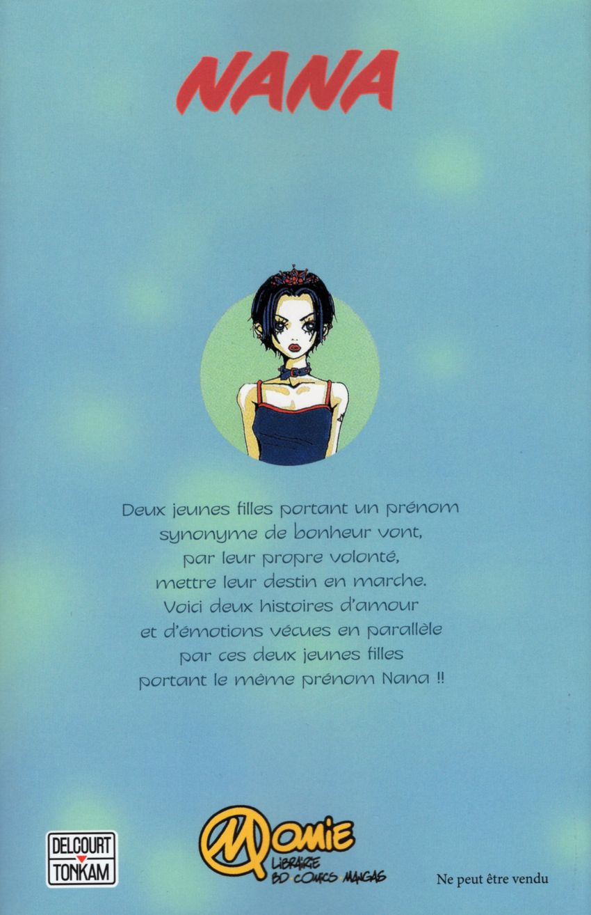 Verso de l'album Nana 1