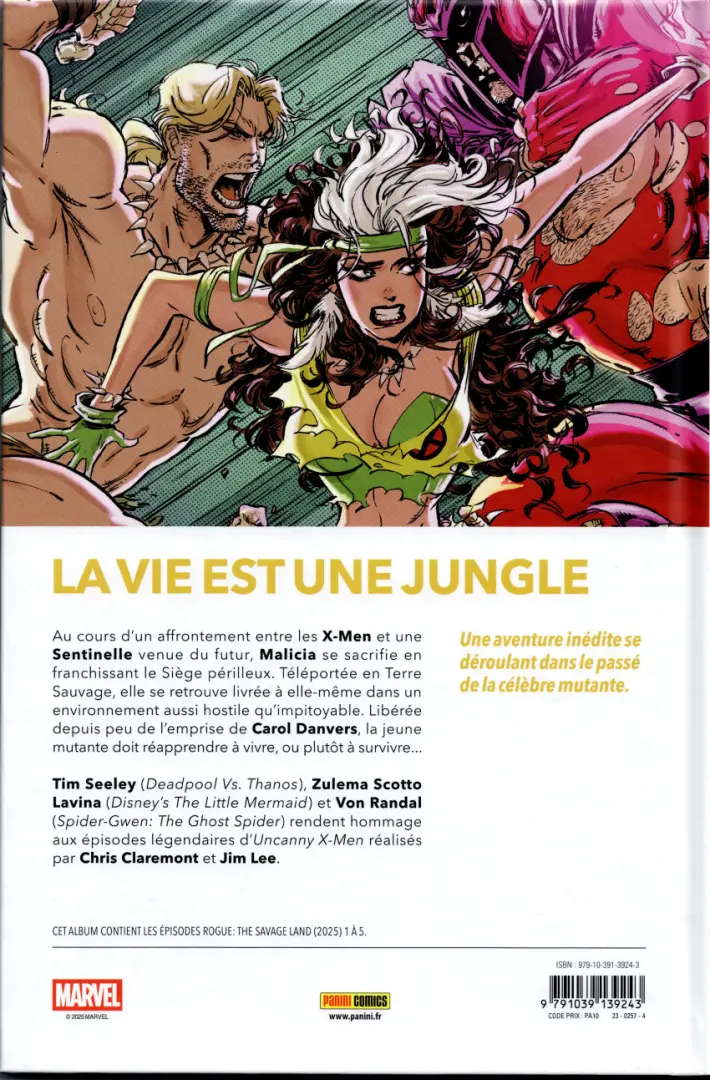 Verso de l'album Malicia Terre Sauvage