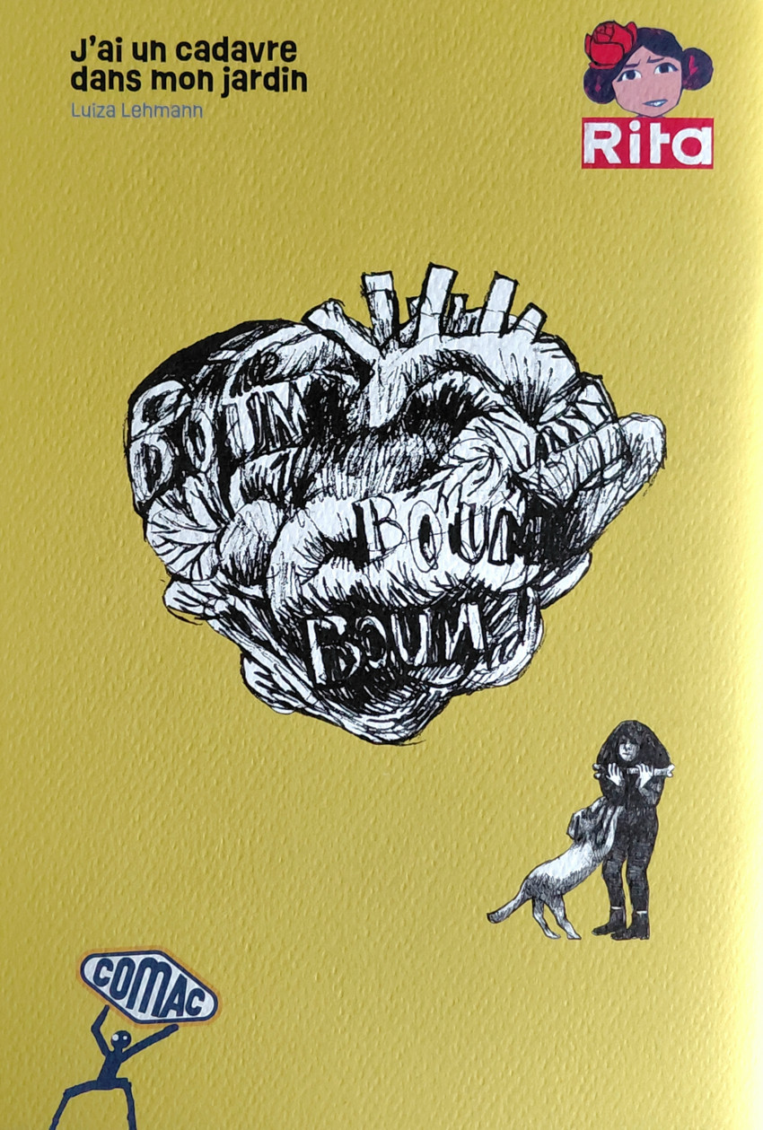 Verso de l'album J'ai un cadavre dans mon jardin