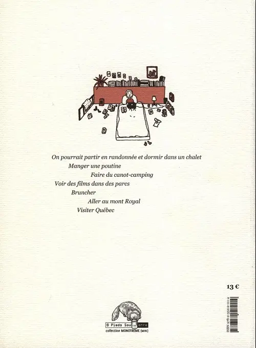 Verso de l'album De l'autre côté De l'autre côté à Montréal
