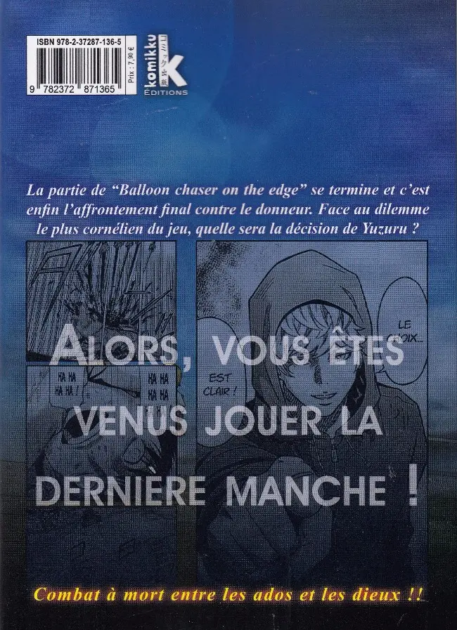 Verso de l'album Dilemma 8