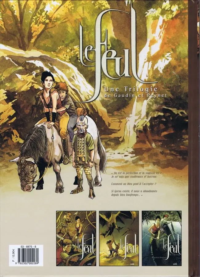 Verso de l'album Le Feul Tome 3 L'Héritage
