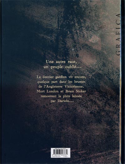 Verso de l'album Le Gardien des ténèbres